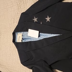 Zadaig & Voltaire NWT Navy Blazer w stars size 34